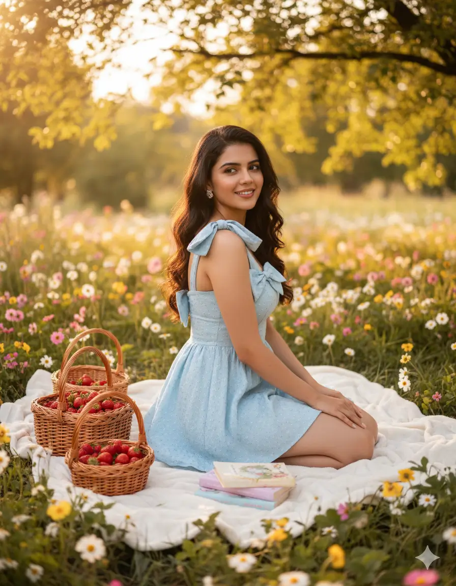 Pastel Escape A Garden Moment in Soft Focus